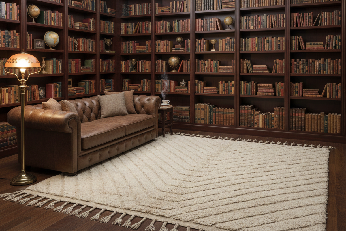 Beni Ourain bibliothèque