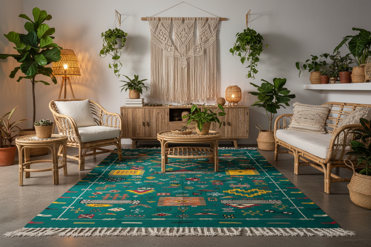 Kilim style bohème