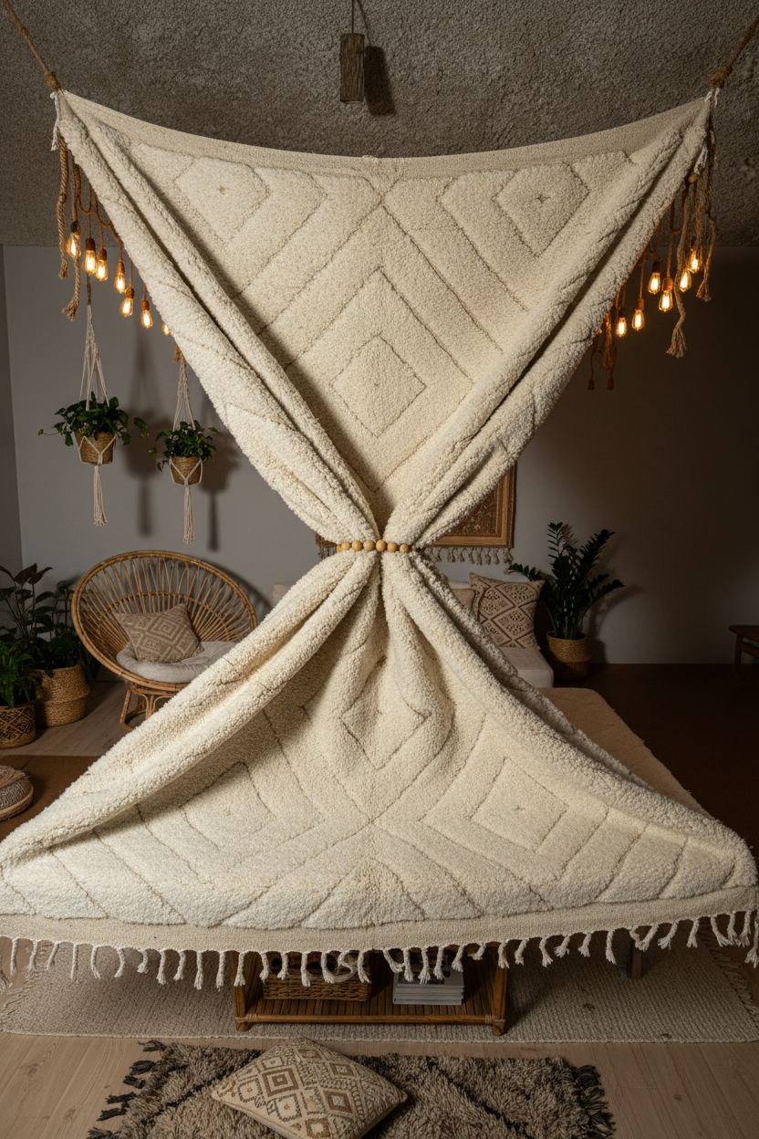 Tapis au plafond