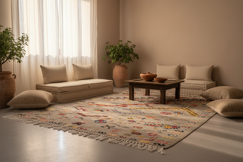 Tapis berbère en situation