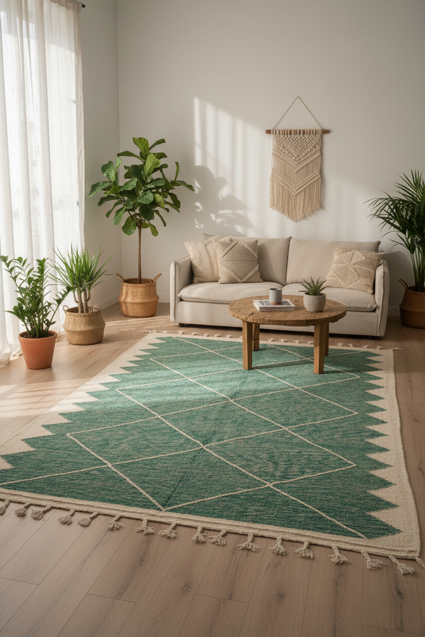 Tapis dans un salon