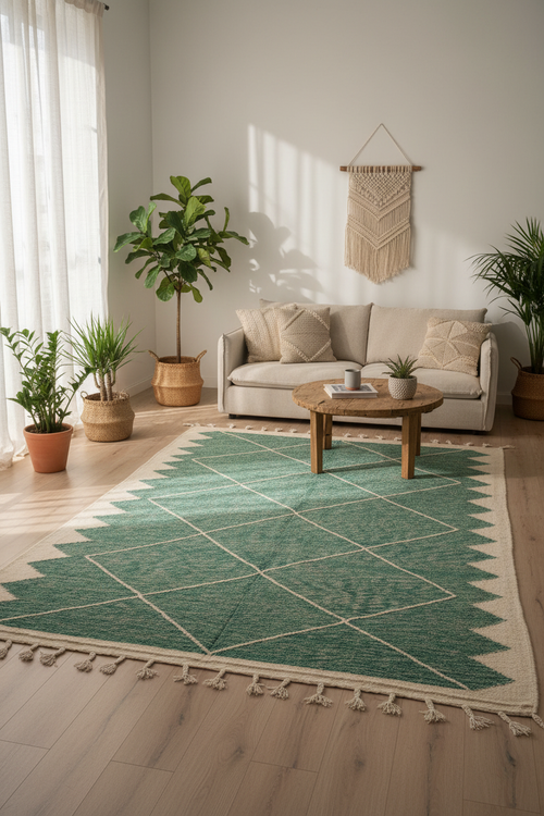 Tapis dans un salon