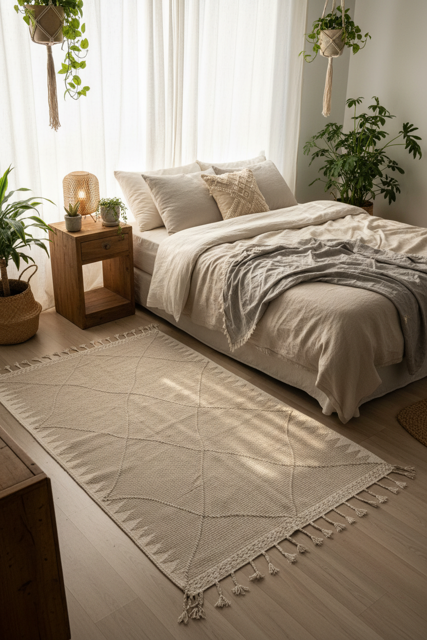Tapis dans une chambre
