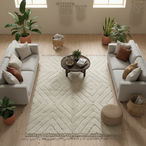 Tapis sur le sol