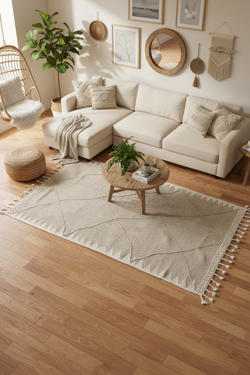 Tapis sur le sol